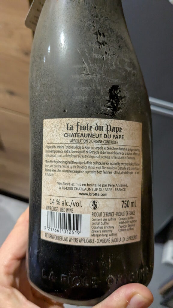 6cLa fiole du Pape - Père Anselme Brotte