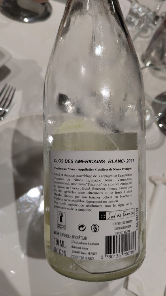 1b Cuvée Tradition (2021) - Clos des Américains