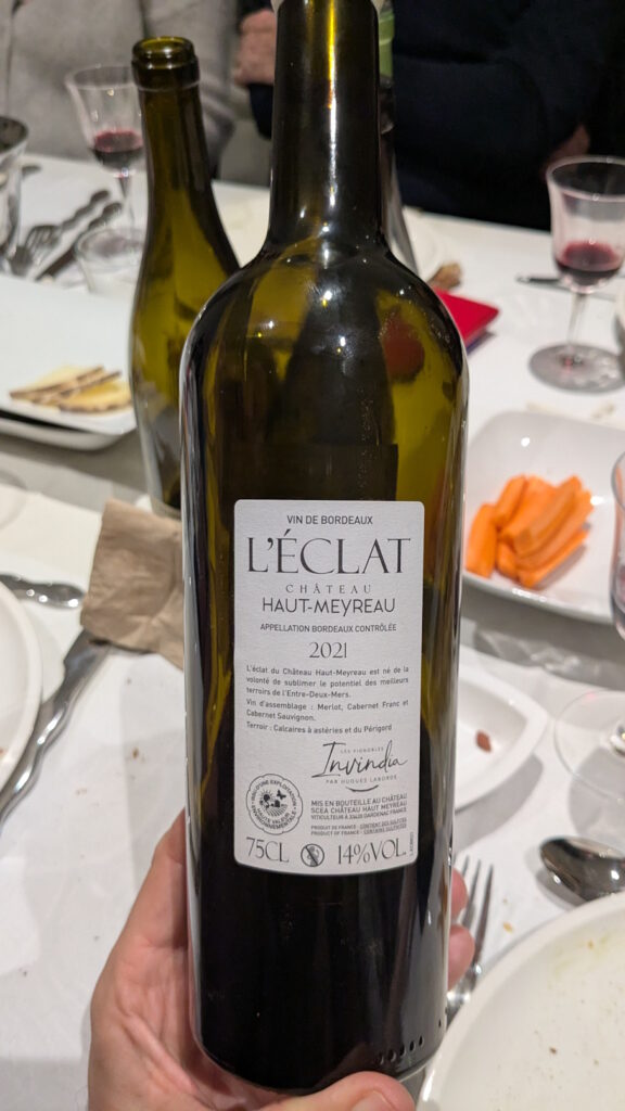 6b L'éclat (2021) - Château Haut-Meyreau