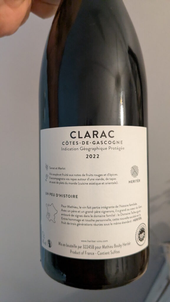 02b Clarac Rouge (2022) - Heritèr