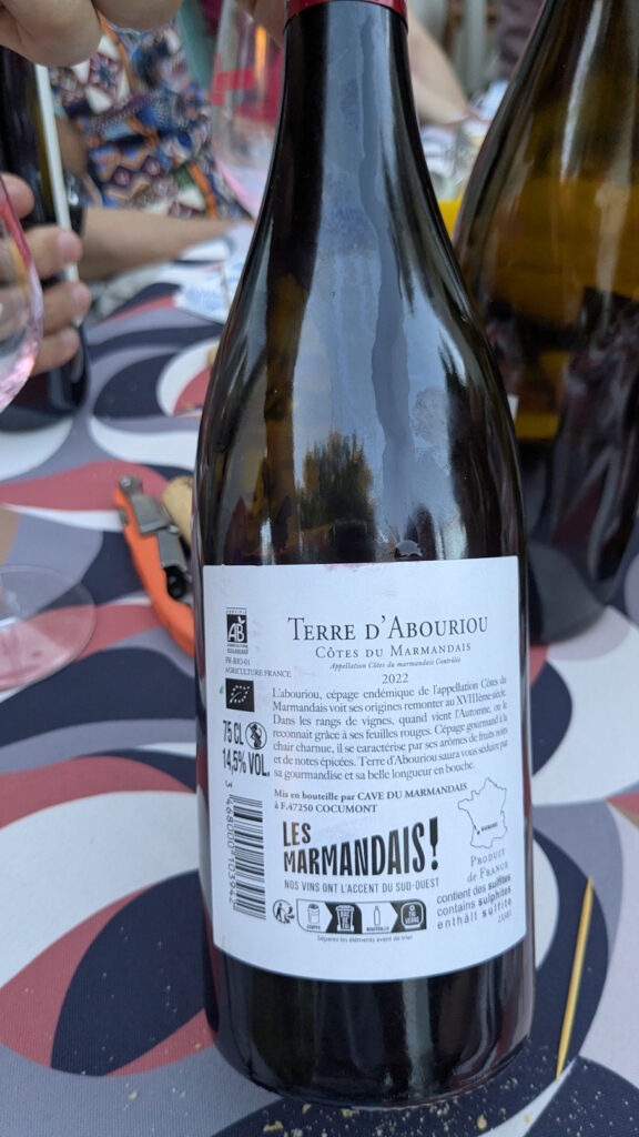 08b- Terres d'Abouriou (2022) - Cave du