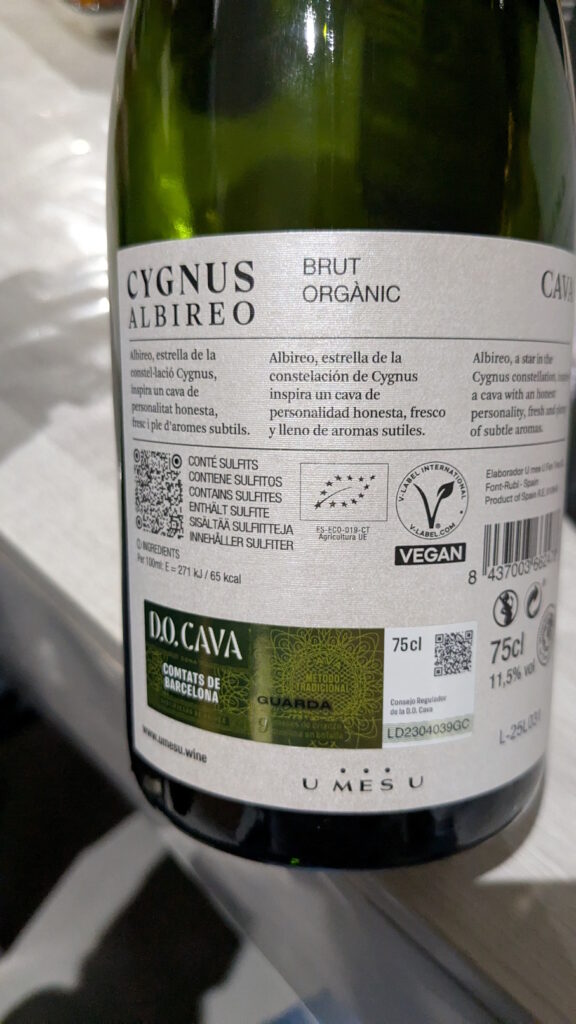 01b- Cygnus Albireo Brut - U mes U