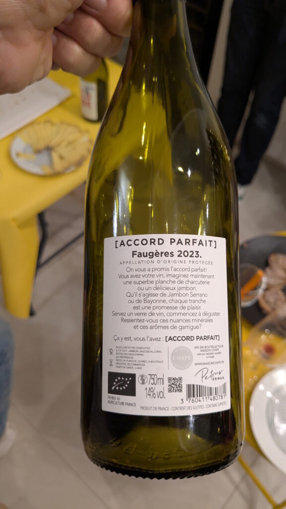 05b - [Accord Parfait] Faugères (2024) - Maison Chape