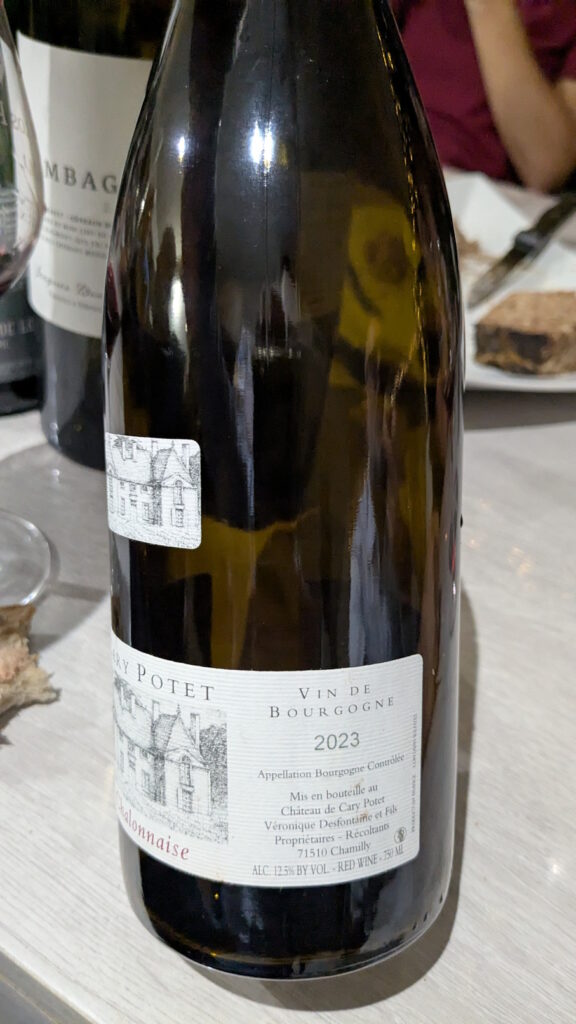 05b - Côte Chalonnaise (2023) - Château de Cary Potet
