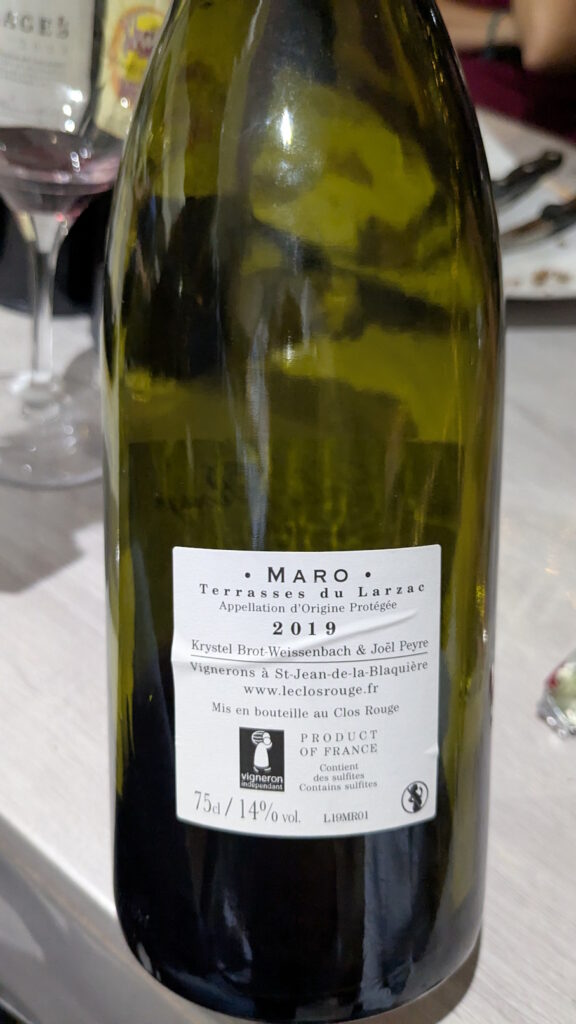 07b - Maro (2019) - Le Clos Rouge
