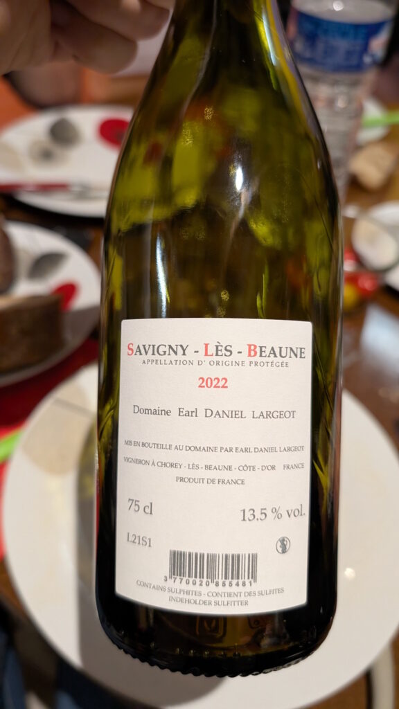 3b - Savigny-Lès-Beaune (2022) - Domaine Daniel Largeot