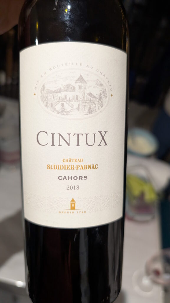 07 - Cintux (2018) - Château Saint Didier-Parnac