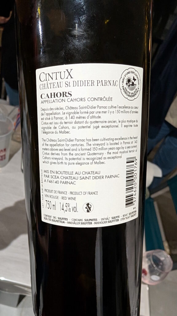 07b - Cintux (2018) - Château Saint Didier-Parnac