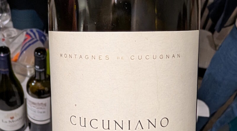 10 - Cucuniano (2023) - Domaine Peter Sighel