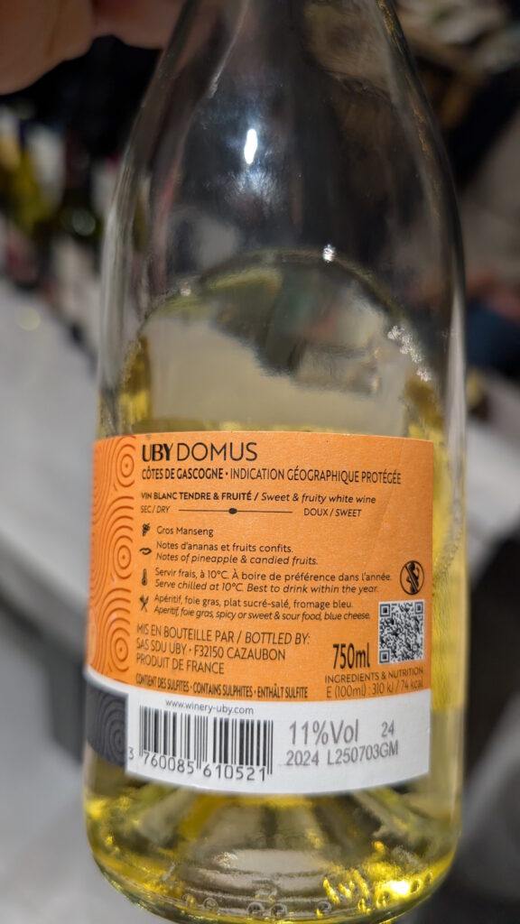 12b - Gros Manseng (2024) - Domus UBY