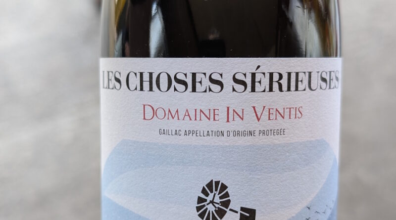 5- Les Choses Sérieuses - Rouge (2024) - Domaine In Ventis