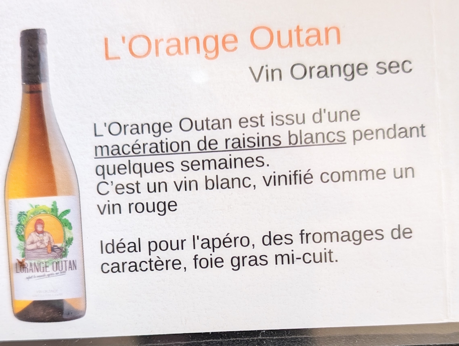 6c- L'Orange Outan (2024) - Domaine In Ventis