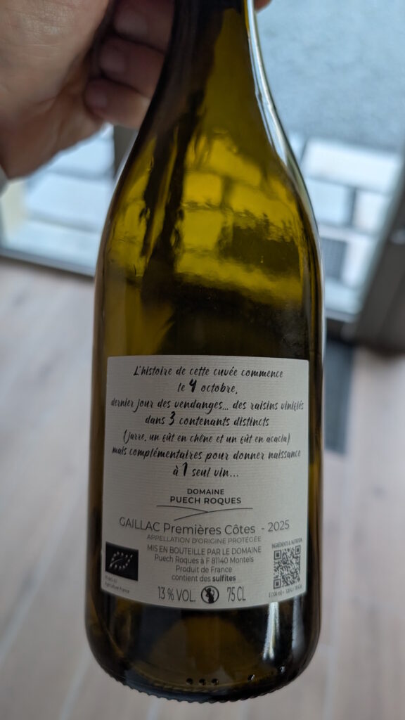 3b- 431 (2025) - Domaine Puech Roques