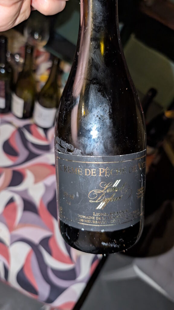 9- Crème de Pêche de Vigne - Lionel Dufour
